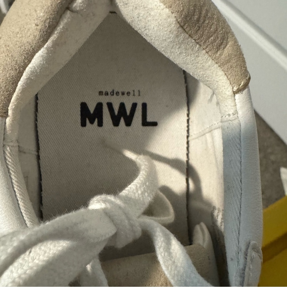 Madewell Court Leather Sneakers | Excellent Used Condition - Picture 2 of 7